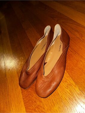 Lucky Brand leather ballet flats